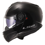 LS2 Strobe II helmet gloss black