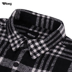 Roeg Blaze Flannel shirt black