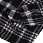 Roeg Blaze Flannel shirt black