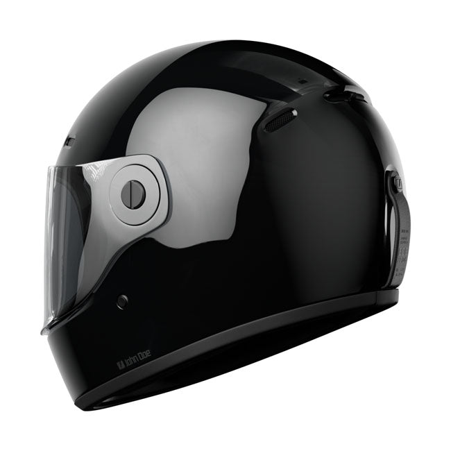 John Doe JD/ONE helmet glossy black - 1