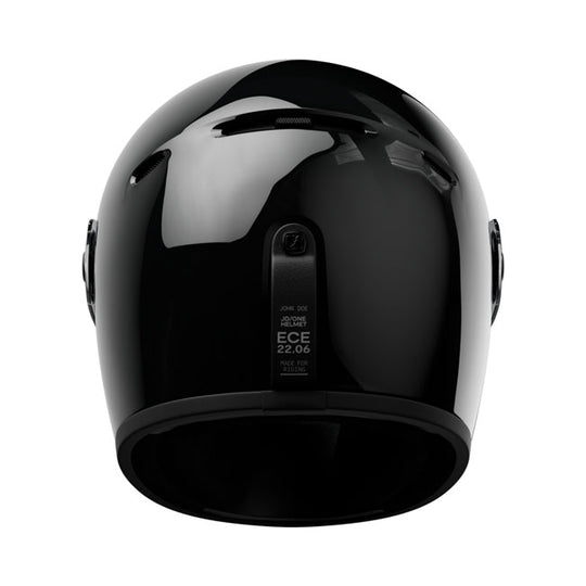 John Doe JD/ONE helmet glossy black - 2