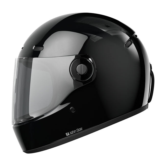 John Doe JD/ONE helmet glossy black - 7