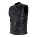 John Doe Storm Leather vest black - 1