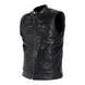 John Doe Storm Leather vest black - 1