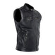*5 WORKING DAYS EXTRA TRANSIT TIME* John Doe Storm Leather vest black - 2