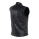 *5 WORKING DAYS EXTRA TRANSIT TIME* John Doe Storm Leather vest black - 4