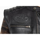 *5 WORKING DAYS EXTRA TRANSIT TIME* John Doe Storm Leather vest black - 6