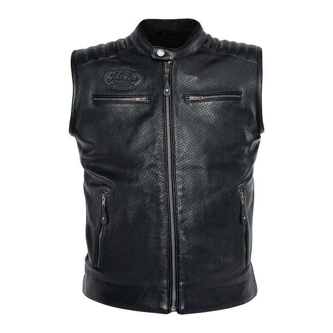*5 WORKING DAYS EXTRA TRANSIT TIME* John Doe Storm Leather vest black - 11