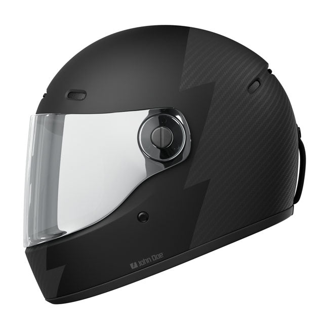 John Doe JD/ONE Signature Frozen helmet black/carbon - 7