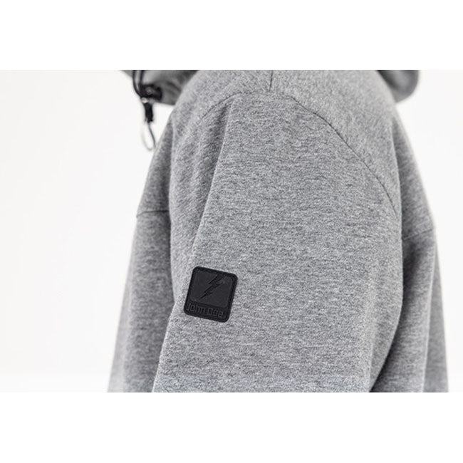 John Doe XTM hoodie grey melange