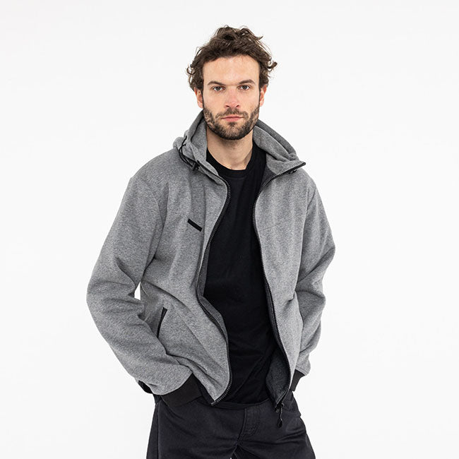 John Doe XTM hoodie grey melange