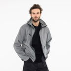 John Doe XTM hoodie grey melange
