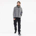 John Doe XTM hoodie grey melange