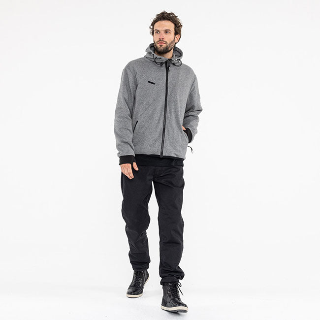 John Doe XTM hoodie grey melange