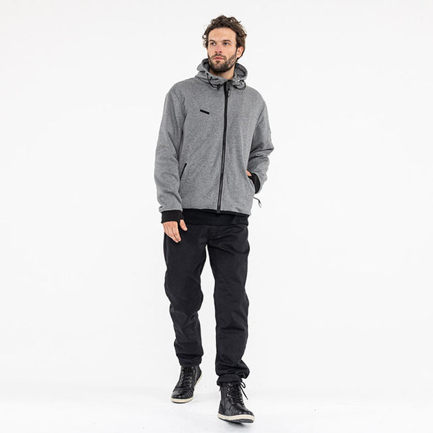 John Doe XTM hoodie grey melange - 12