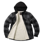 WCC Hell Bent Flannel jacket charcoal/black