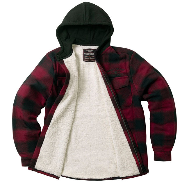WCC Hell Bent Flannel jacket red/black