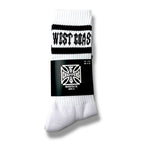 WCC OG Crew socks white