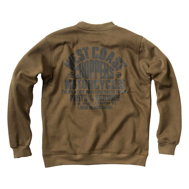 WCC Parts sweatshirt olive green