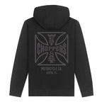 WCC ATX Cross zip hoodie black/gray