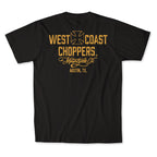 WCC Motorcycle t-shirt black/yellow