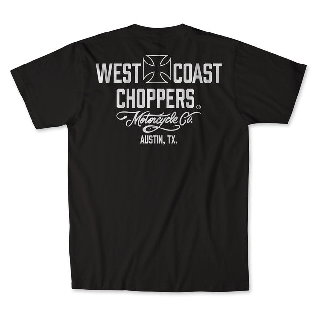 WCC Motorcycle t-shirt black/white