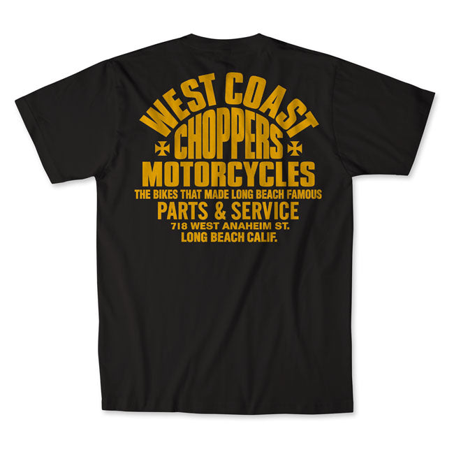 WCC Parts t-shirt black/yellow