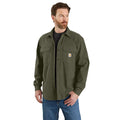 Carhartt Canvas Fleece-Lined shirt basil