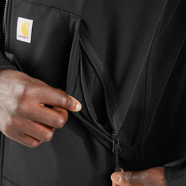 Carhartt Relaxed Fit Softshell jacket black