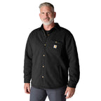 Carhartt Quilted Snap Front shirt black