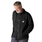 Carhartt Quilted Snap Front shirt black