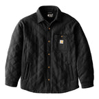 Carhartt Quilted Snap Front shirt black