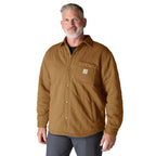 Carhartt Quilted Snap Front shirt carhartt® brown