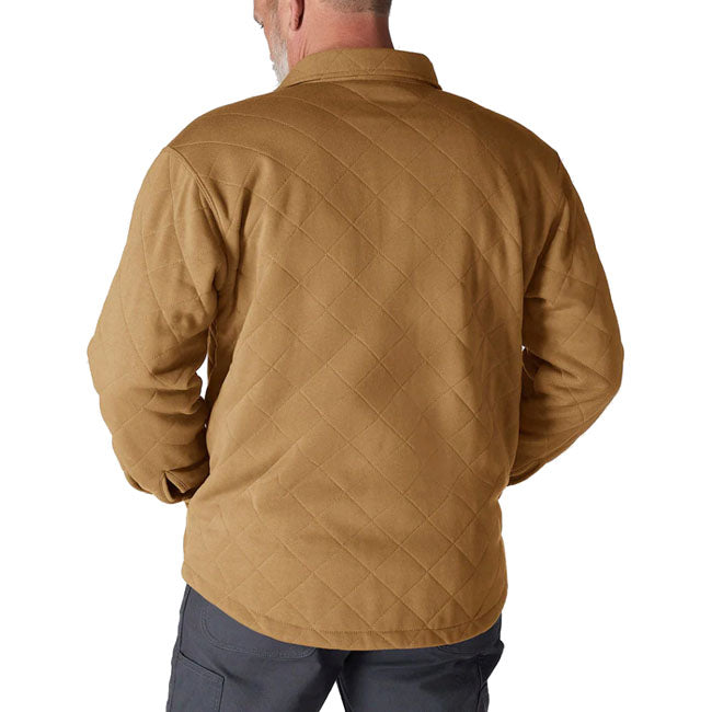 Carhartt Quilted Snap Front shirt carhartt® brown