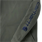Carhartt Sleeve Logo hoodie dusty olive
