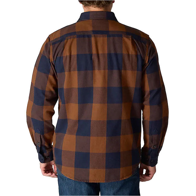 Carhartt Plaid flannel shirt red duck