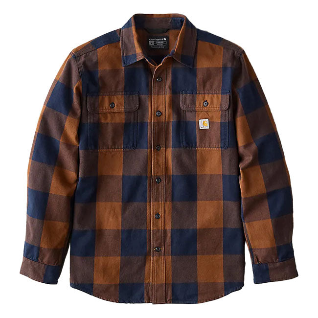 Carhartt Plaid flannel shirt red duck