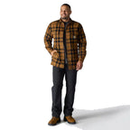 Carhartt Flannel Sherpa-Lined shirt carhartt® brown