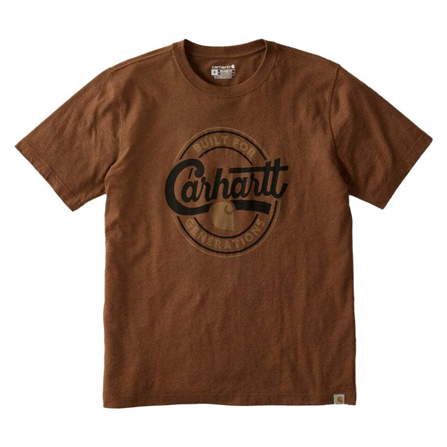 Carhartt Script Graphic t-shirt red duck heather