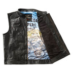 WCC x 13 1/2 Dominator leather riding vest
