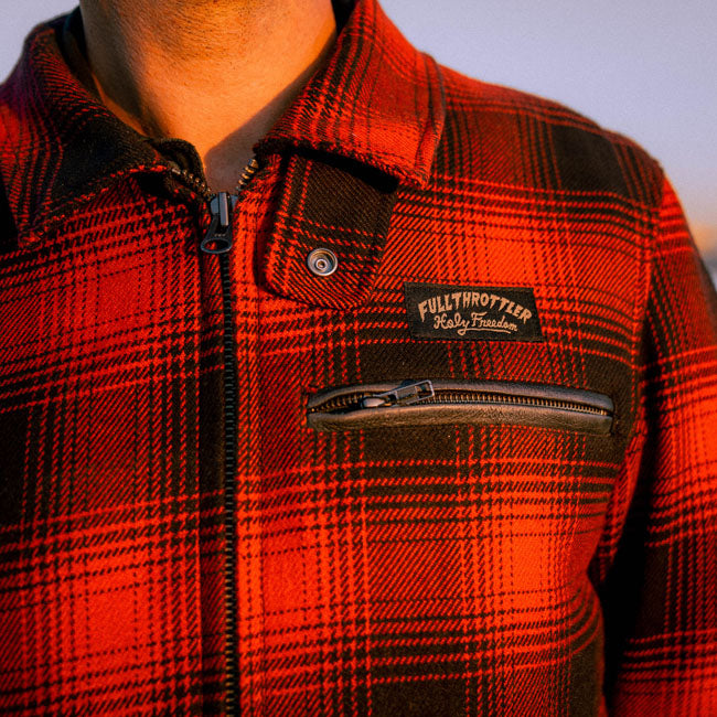 Holy Freedom Definitive Flannel jacket red