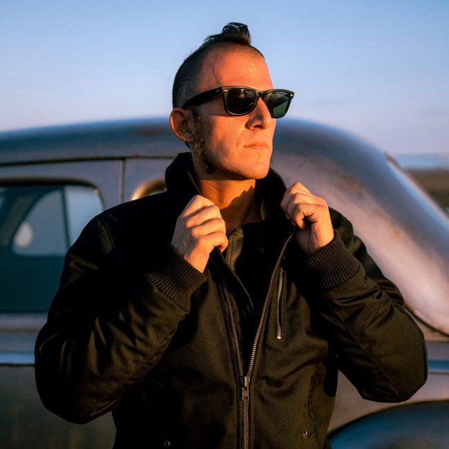 Holy Freedom Crew Bomber jacket black