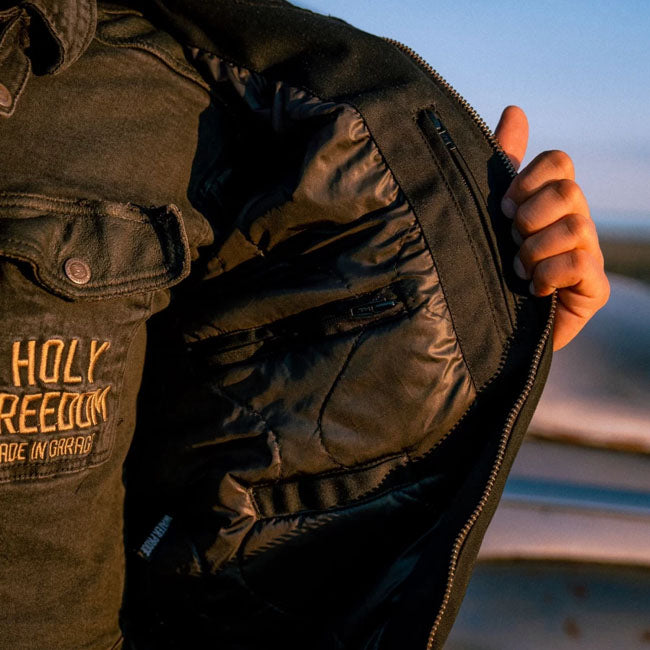 Holy Freedom Crew Bomber jacket black