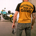 Holy Freedom Shoeles Joe t-shirt yellow
