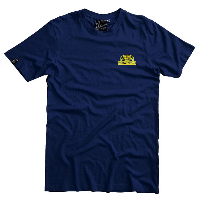 Holy Freedom Crew t-shirt blue