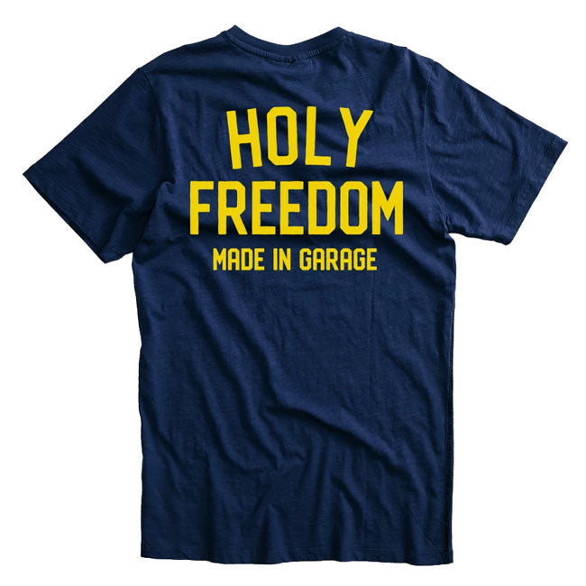 Holy Freedom Crew t-shirt blue