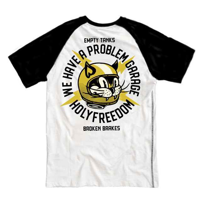 Holy Freedom Astrocatz t-shirt white