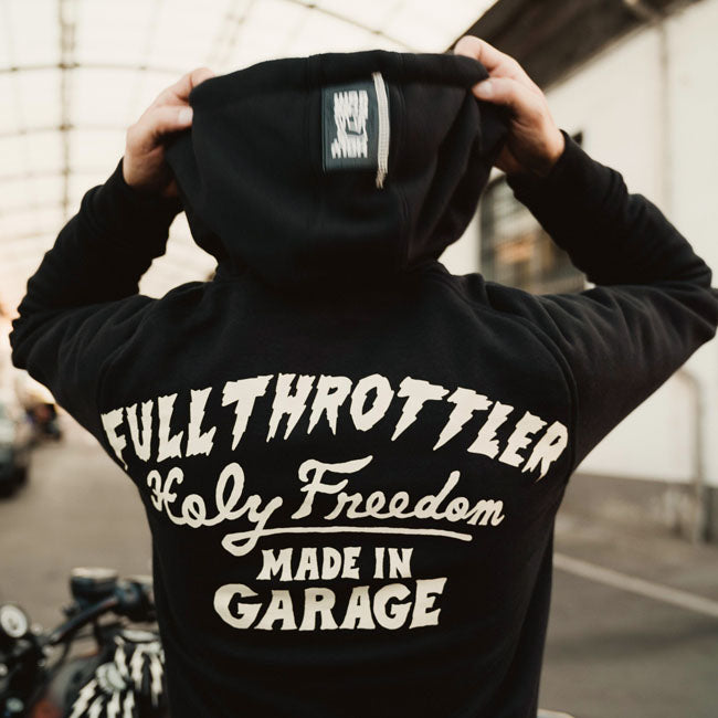 Holy Freedom Japan Dream zip hoodie jacket black