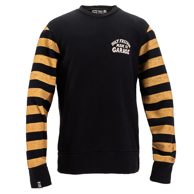 Holy Freedom Clockwork sweatshirt yellow/black