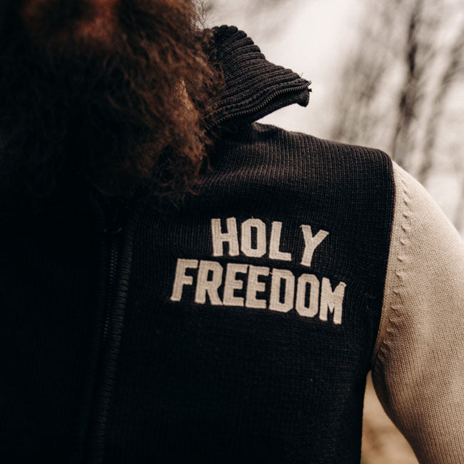 Holy Freedom Dirtrack sweatshirt black/white